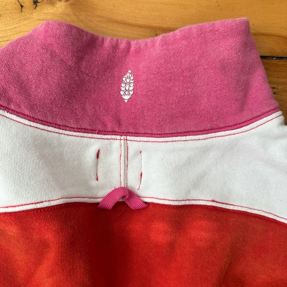 Free People Split Second Half Zipup Sweatshirt - image 7